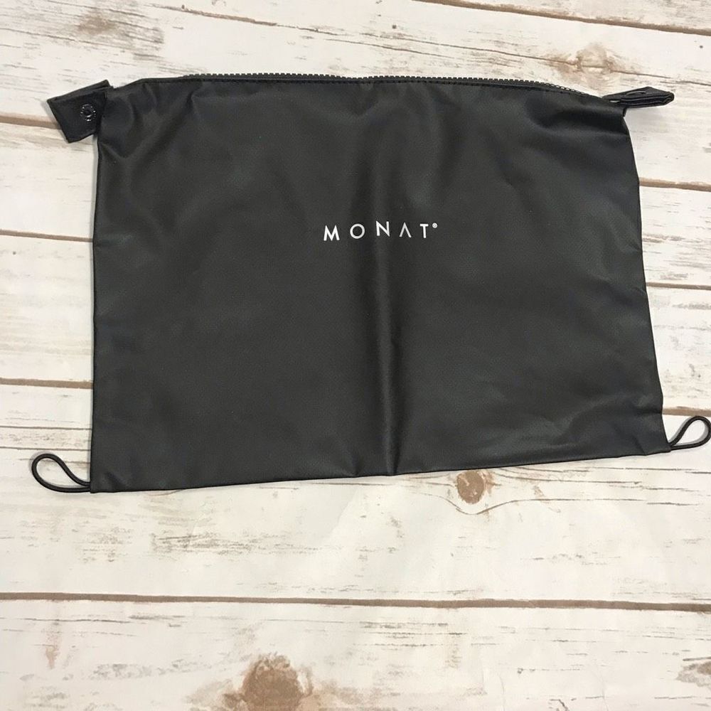 d‎ Monat Black  Pouch Bag makeup bag wet bag swim